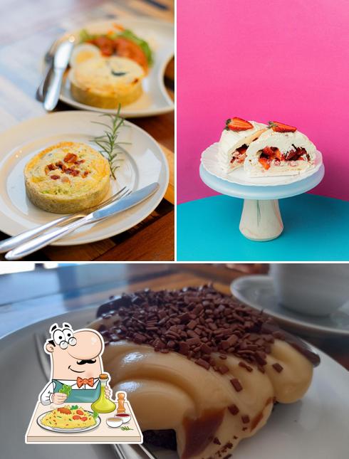 Comida em Café Doce Verão