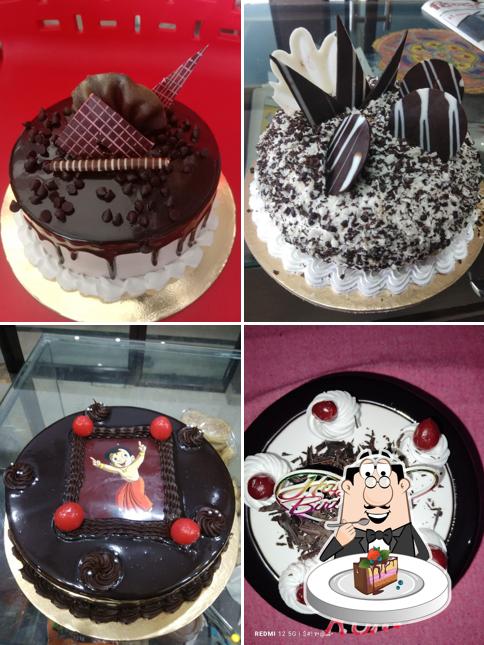 Chocolate cake at Aastha bakery