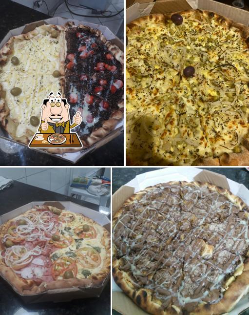 Experimente diversos variedades de pizza