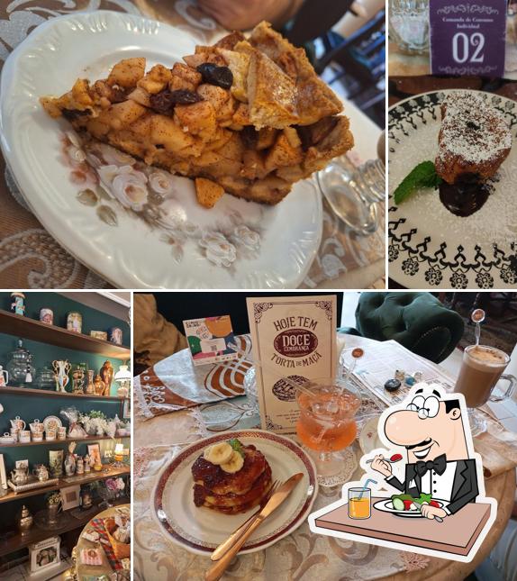 Comida em Café Doce Lembrança
