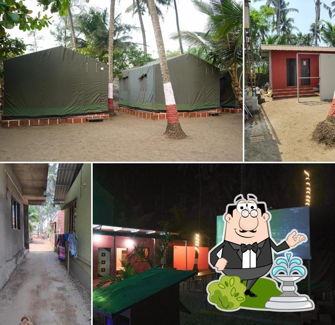 Take a look at the exterior of PARADISE By Anandi Beach Resort Shrivardhan Beach