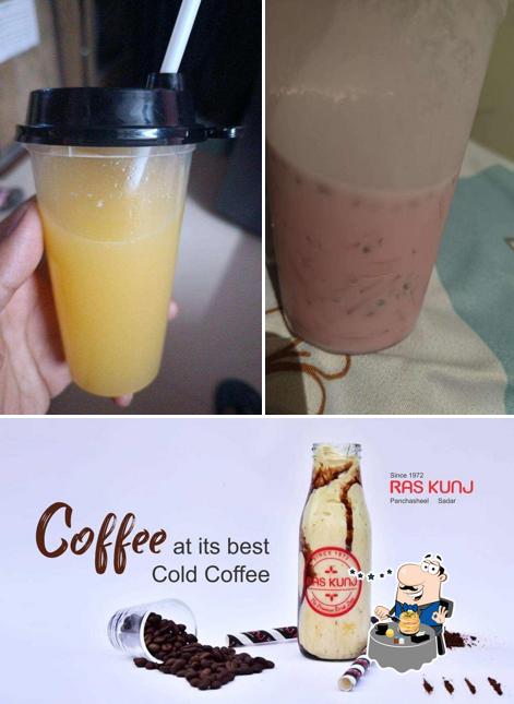 Check out the image showing food and beer at RasKunj