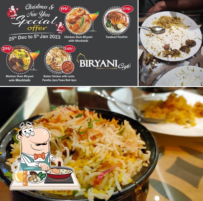 Fried rice at Biryani cafe