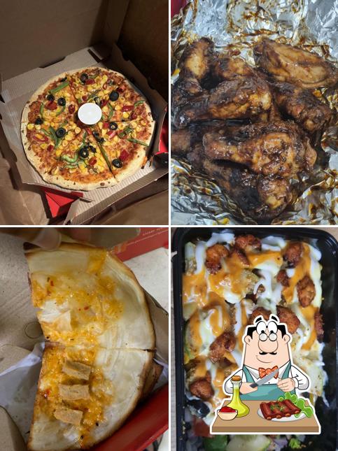 Baby back ribs at Pizza Wings Goa