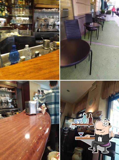 Gli interni di Cafè Chèri
