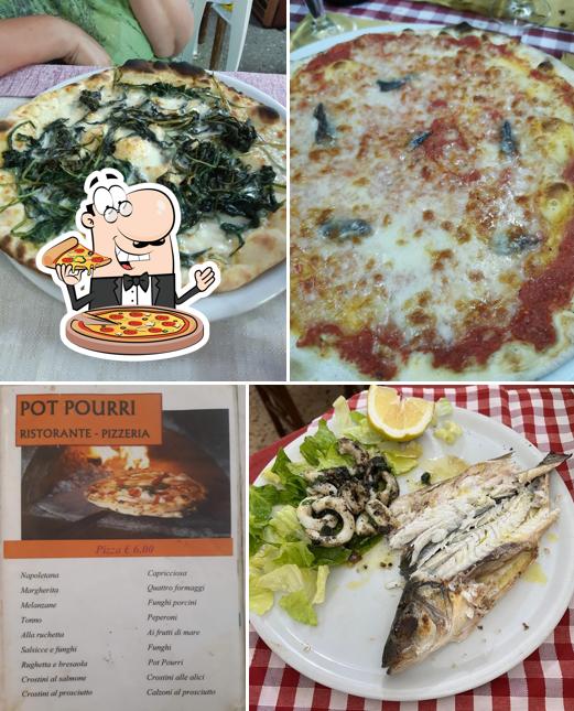 Prenez des pizzas à PotPourri