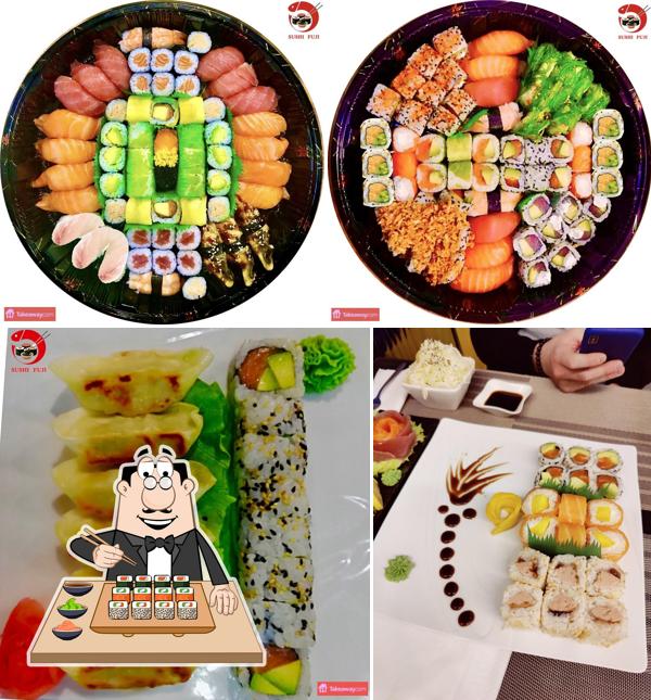 A Sushi Fuji, vous pouvez déguster des sushis