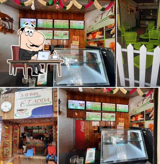 The interior of C T Adda