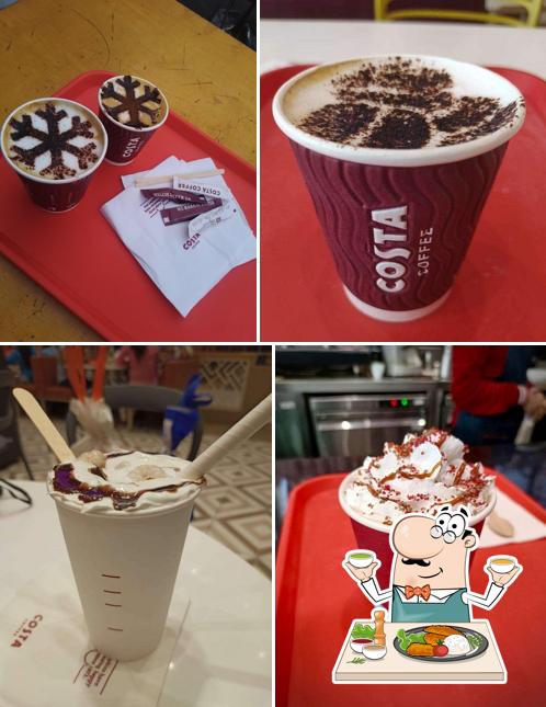 Chocolate mousse at Costa Coffee