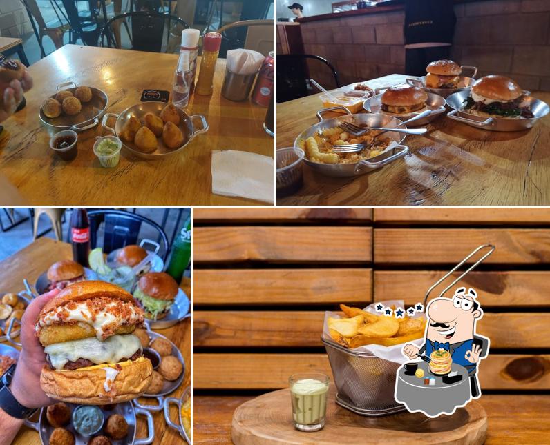 Platos en The Burger House