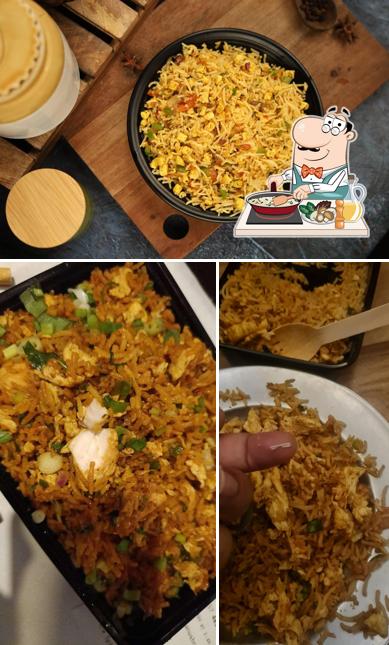 Fried rice at Hungry Baghira