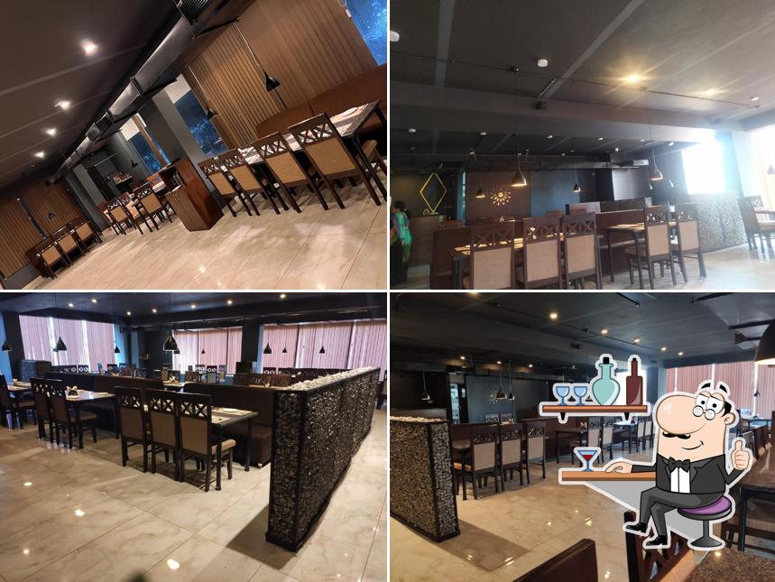 The interior of SPICE NATION restaurant