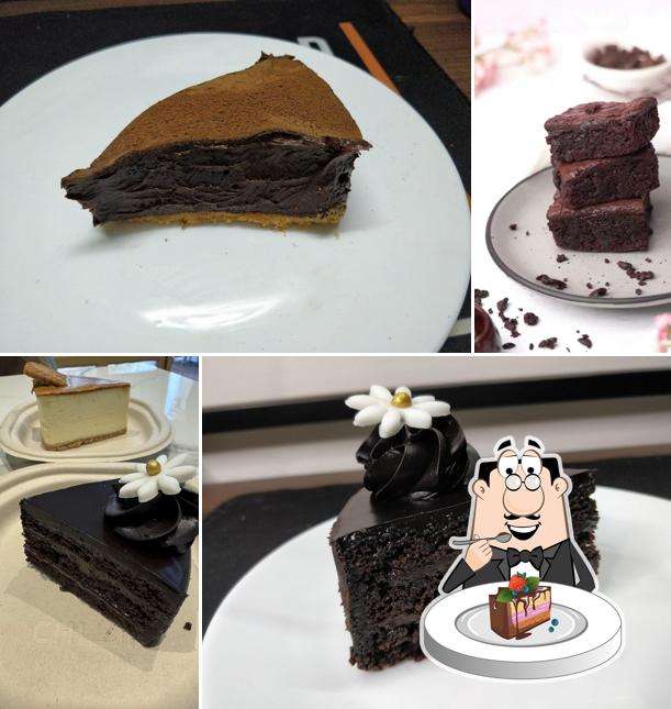 Chocolate cake at Maitrre Patisserie