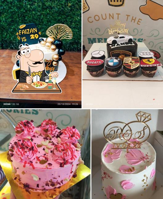 Meals at Bake Studio cake shop