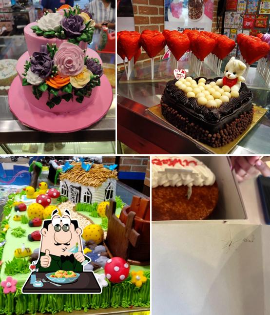 Food at Monginis Cake Shop