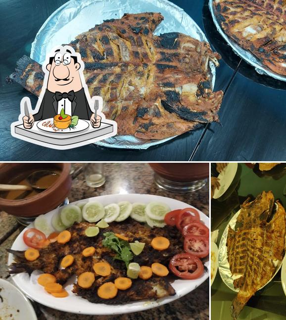 Fried fish at Vizhinjam Family Restaurant