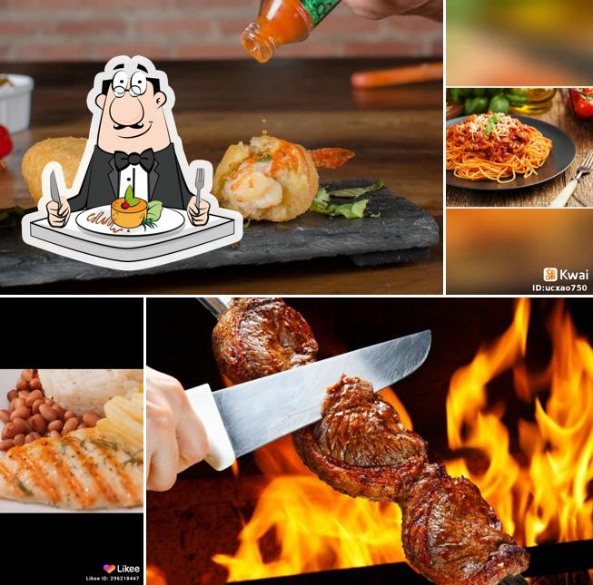Platos en Simple Fogao a Lenha
