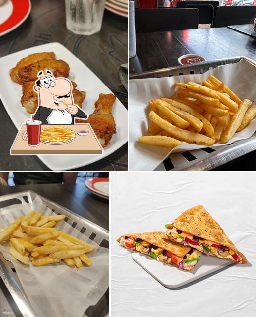 French fries at Pizza Hut Sasthri Road, Kottayam