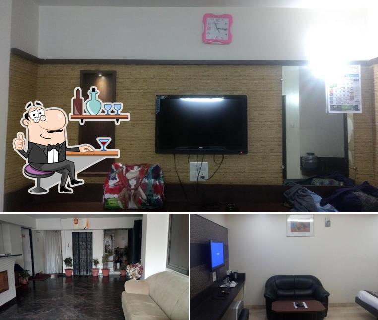 The interior of HOTEL RAJAT