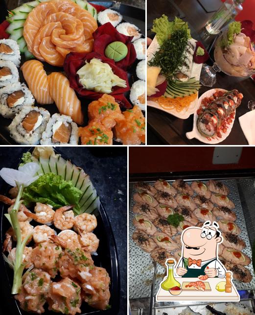 Consiga frutos do mar no Taishi Sushi