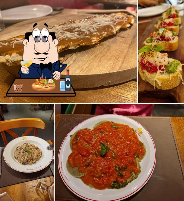Bruschettas em Piazza Sicilia