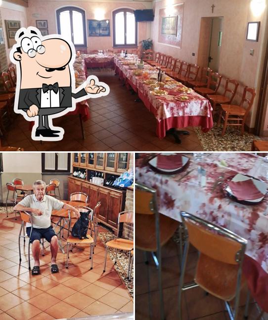 Gli interni di Trattoria Osteria Breda