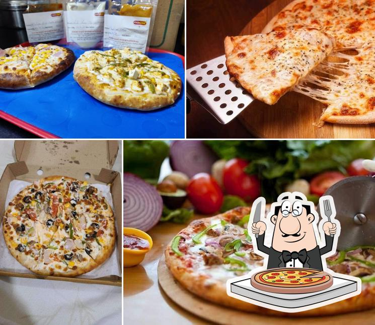 Order different types of pizza