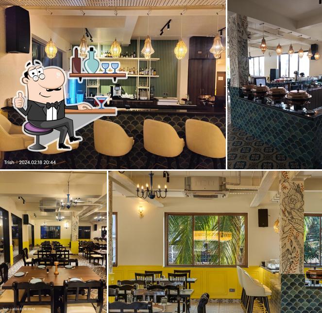 The interior of Colonel Saheb