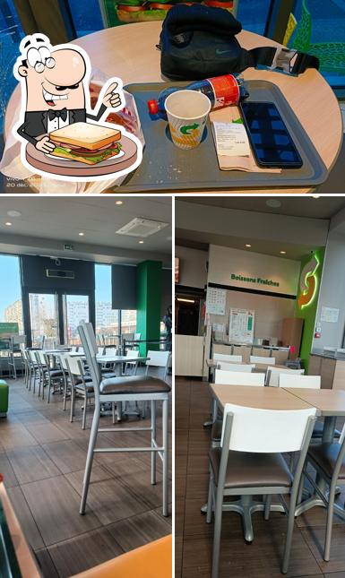 Sélectionnez un sandwich pour votre déjeuner ou dîner