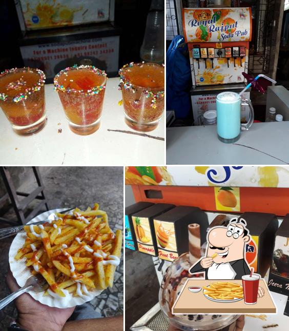 French fries at Royal Rajput cafe