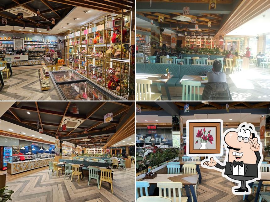 The interior of Gopal sweets