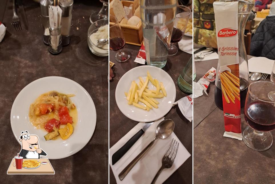 Patatine fritte al Trattoria Al Monte