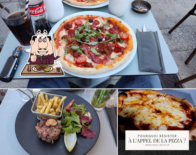 Tartare de bœuf à Restaurant Pazza Notté La Rochelle