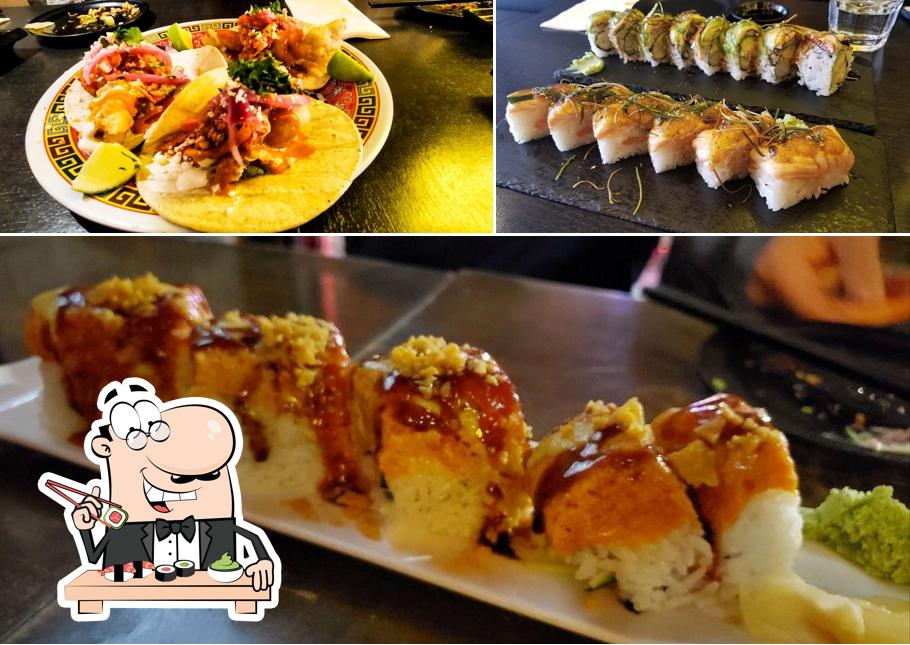 Commandez de nombreuses options de sushi