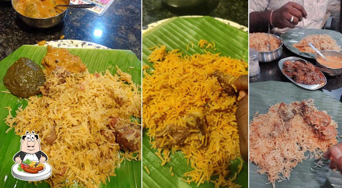Food at SSA biriyani