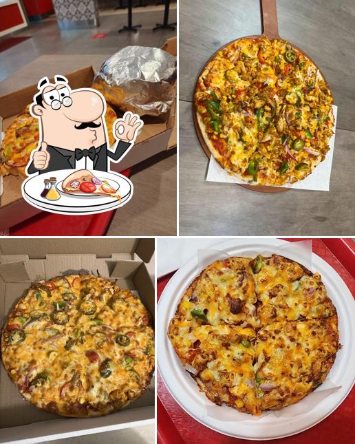 A Chicken Haus, vous pouvez commander des pizzas