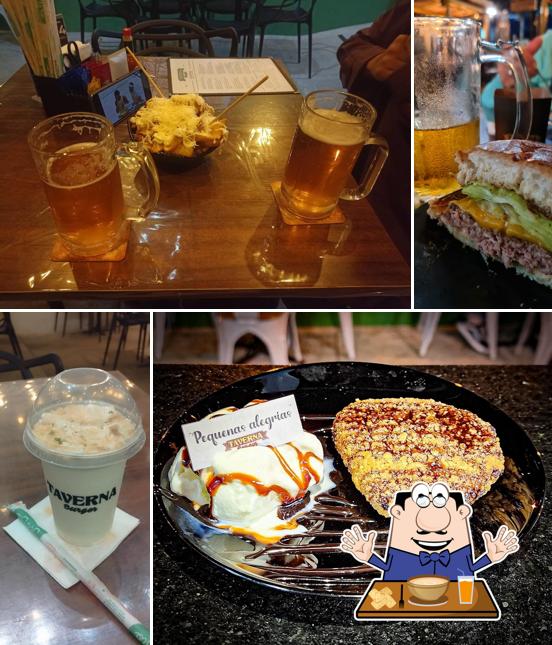 Sopa de moluscos em Taverna Burger