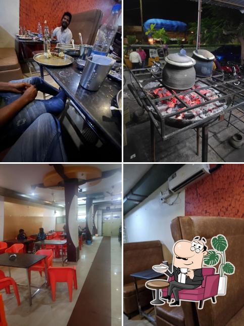 The interior of Sree Divya Family Restaurant