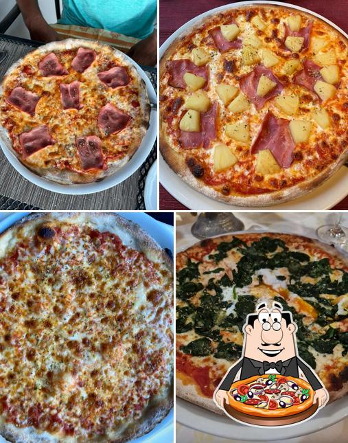 Essayez de nombreux genres de pizzas