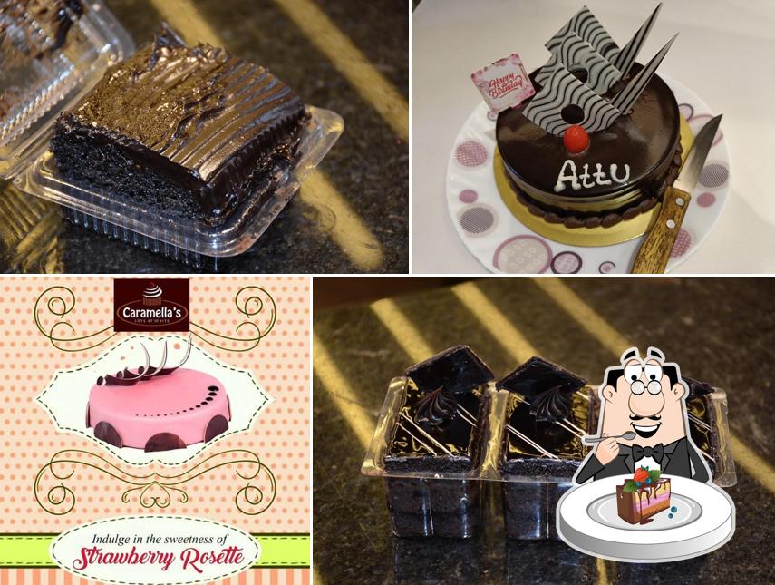 Chocolate cake at Caramella’s Cake Shop Wadgaon Sheri, Pune