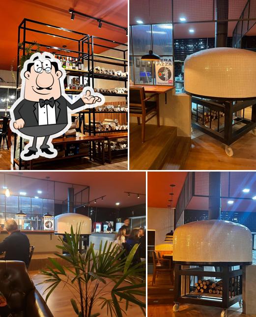 Veja imagens do interior do Andolini Pizzeria