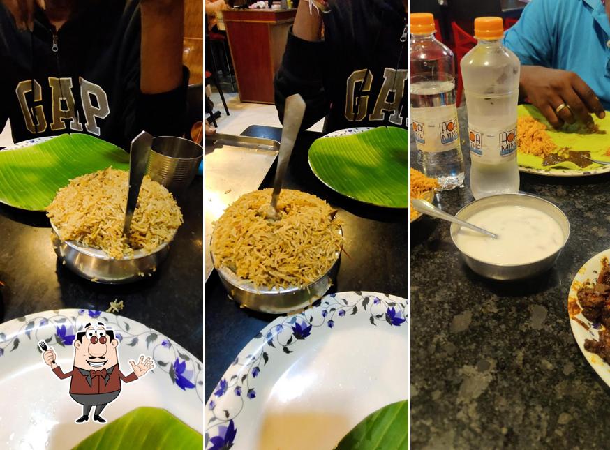 Food at SSA biriyani