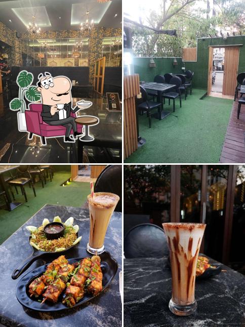 Check out how The Aura Cafe & Lounge looks inside