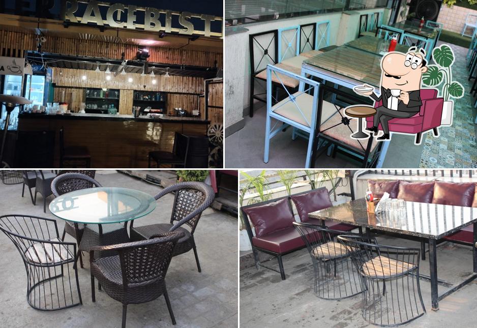 The interior of Terrace Bistro