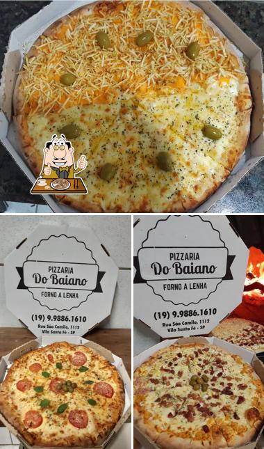 Escolha diversos estilos de pizza