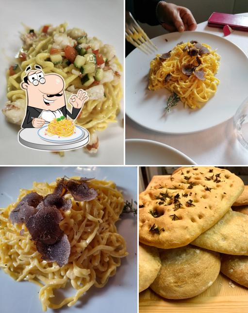 Spaghetti alla carbonara al Ristorante L’Infinito