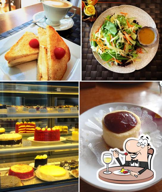 Platos en Chez Mom - Café & Confeitaria