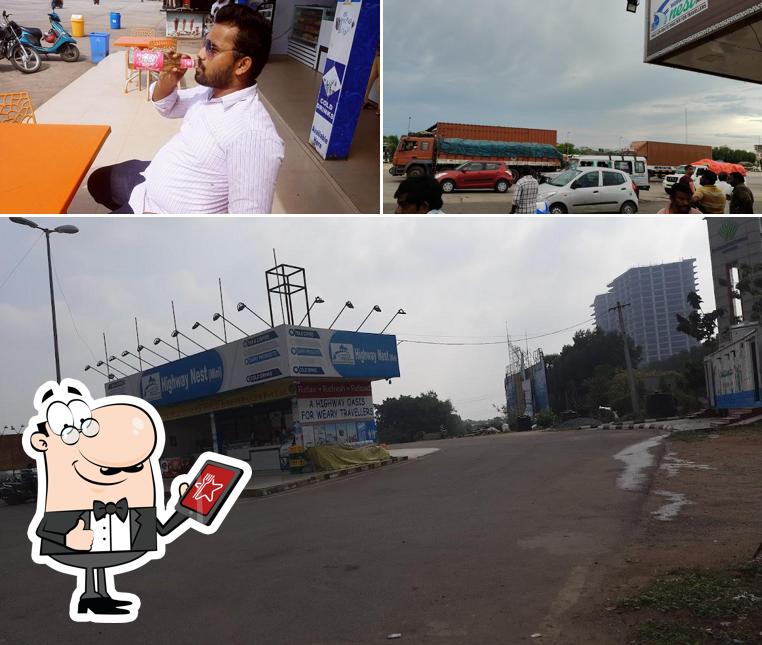 Check out the outside area of Highway nest