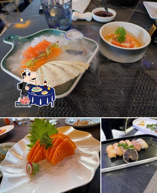 Sashimi al Ristorante kobezen Sushi