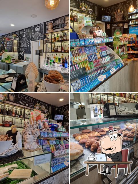 Gli interni di Baron Cafè